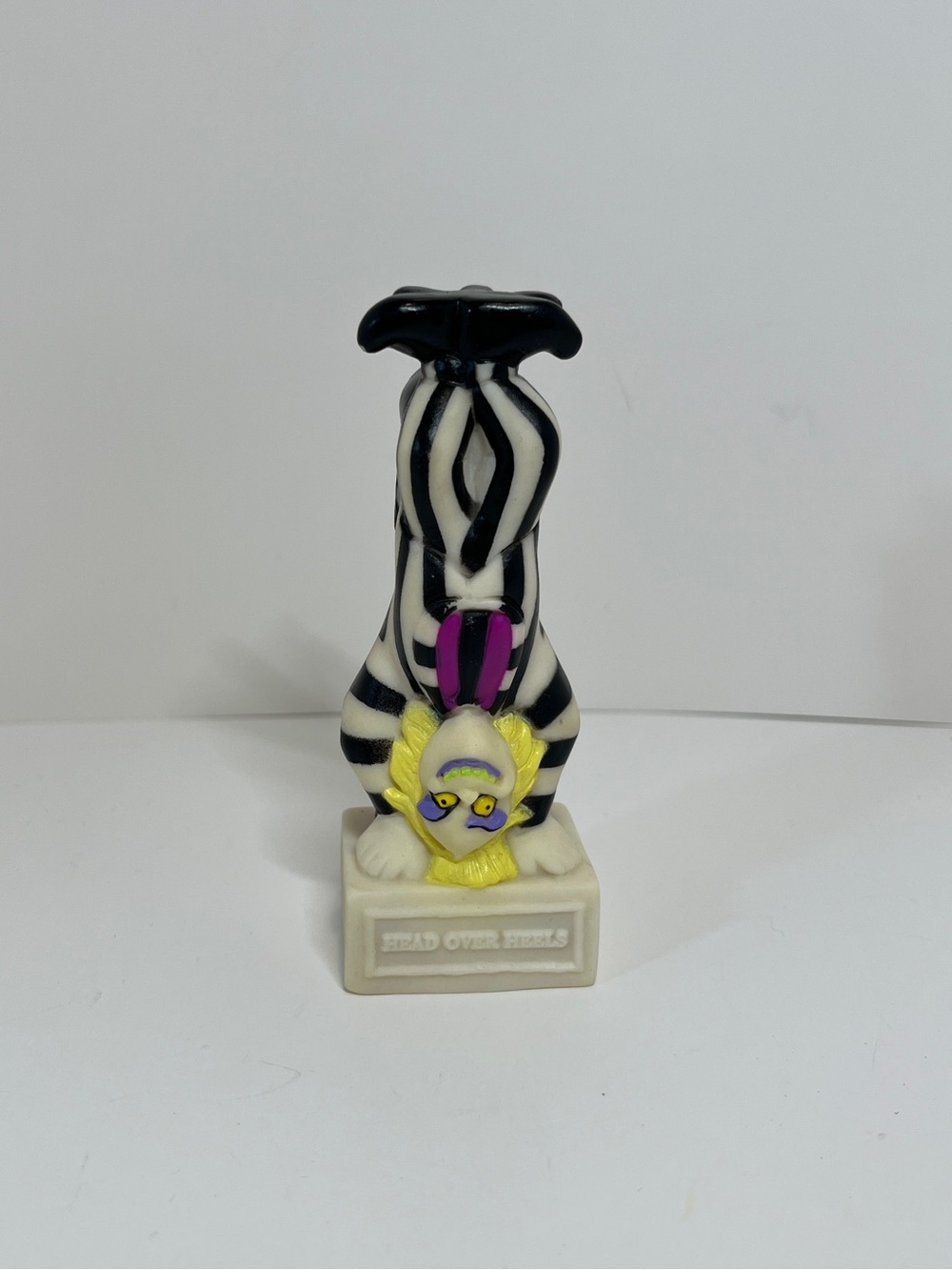 Vintage 1989 Beetlejuice Burger King Toy Head Over Heels Lydia Kids Club 80s